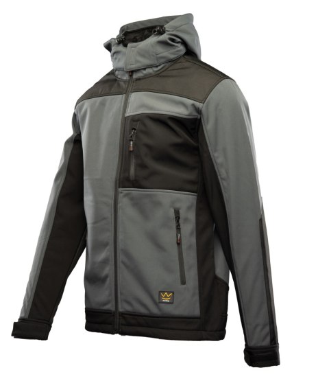 SOFTSHELL kurtka QUARTZ szary POLSTAR