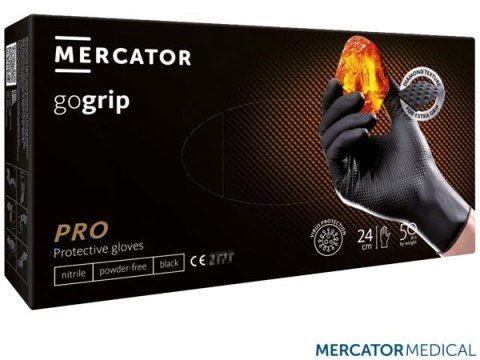 RĘKAWICE NITRYLOWE MERCATOR GOGRIP 50szt