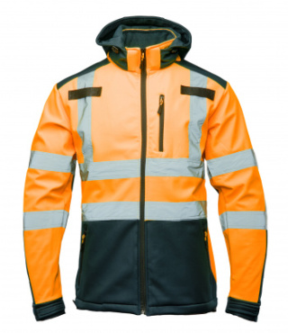 SOFTSHELL ODBLASKOWY BF005 KAT 2 klasa2 POLSTAR