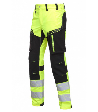 SPODNIE ROBOCZE MĘSKIE ODBLASKOWE URBAN HI-VIS BoSafety